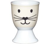 Kitchencraft porcelain "cat face" egg cup