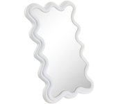 Espejo de pared home esprit blanco urbano 22 x 2 x 35 cm