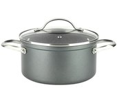 Fagor Savia - Cacerola 20 cm, Aluminio Forjado, Antiadherente Bicapa, Libre de PFOA, Todo Tipo de Cocinas, Inducción, Horno, Eficiencia Energética