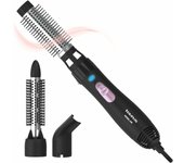 Taurus - Moldeador de Pelo Model Air 1200W | Distribución de Calor 360º | 3 Velocidades y Temperaturas | Accesorios Intercambiables | Diseño Compacto y Portátil | Punta Fría y Base Antideslizante