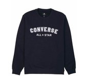 Camiseta de Manga Corta Hombre Converse Classic Fit All Star Single Screen Negro, Talla 2XS
