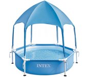 Intex 28209NP piscina sobre suelo Piscina con anillo hinchable Círculo 700 L Azul