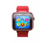 VTech - Kidizoom Smartwatch MAX Rojo, Reloj Inteligente para niños, Doble cámara de Fotos, vídeos, Juegos, Pantalla táctil Horizontal, Versión ESP