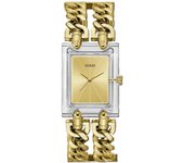 Guess Reloj de pulsera para mujer MOD Heavy Metal, dorado, Pulsera