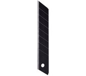 NT Cutter 18 mm Heavy Duty Ultra Sharp Black Snap-Off Blades, 10 blades por paquete, 1 pack (BL13P)