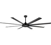 Orbegozo CF 118200 - Ventilador de techo industrial. Diámetro: 200 cm Potencia 35w. 6 velocidades. 8 aspas de gran tamaño. Muy silencioso. Sistema de ventilación reversible. MANDO A DISTANCIA