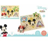 Puzzle infantil de madera disney