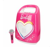 COLORBABY Altavoz Karaoke con micrófono, Medidas 28x17x38 cm, Conexión Bluetooth, Luces de Colores, Incluye Cable USB, Asa de Transporte, Juguetes de niña, Regalos para niñas de 4 años (47869)