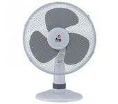 Ventilador de sobremesa fm sb-130/ 30w/ 3 aspas 30cm/ 3 velocidades