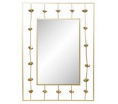 Espejo de pared dkd home decor metal (70 x 5 x 100 cm)