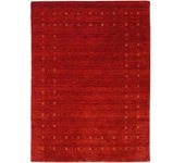 RugVista Loribaf Loom Fine Delta Alfombra - Rojo 140x200