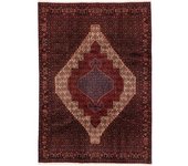 Anudada a mano . Origen: Persia / Iran Senneh Fine Alfombra 212x300