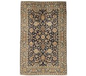 Anudada a mano . Origen: Persia / Iran Keshan Fine Alfombra 134x212