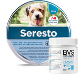 Pack Seresto -8 kg + Plaque Plus 60 gr 2 unidades