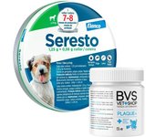 Pack Seresto -8 kg + Plaque Plus 60 gr