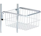 HelgeNyberg Cesto de rejilla de alambre, L x A x H 405 x 300 x 210 mm, carga máx. 10 kg
