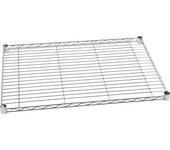 kaiserkraft Balda para mesa rodante con rejilla de alambre, L x A 910 x 610 mm, cromada