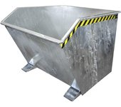 eurokraft pro Volquete, construcción baja (E), capacidad 1,5 m³, galvanizado al horno