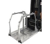 eurokraft pro Palet para bombonas de gas, para 8 bombonas, L x A x H 1100 x 860 x 1000 mm