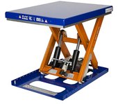 Edmolift Mesa elevadora compacta, carga máx. 1000 kg, plataforma L x A 900 x 700 mm, elevación útil 600 mm