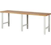 eurokraft pro Banco de trabajo, sistema modular Serie 7000, sin módulo inferior, extra ancho, A x P 2500 x 700 mm