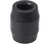 kaiserkraft Rodillo de descarga de plástico, para la carretilla elevadora HP 20 S / PH22NN, negro