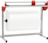kaiserkraft Portarrollos con dispositivo de corte S, para papel y láminas de hasta 6 mm, anchura de corte 1050 mm