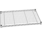 kaiserkraft Balda para mesa rodante con rejilla de alambre, L x A 760 x 460 mm, cromada
