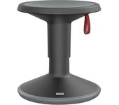interstuhl Taburete multiusos UP, de altura regulable entre 375 y 490 mm, negro