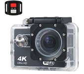 Videocamara Deportiva 4k Con Mando Negro