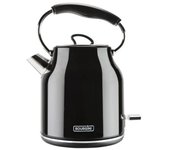 Bourgini Nostalgic Deluxe Hervidor de Agua 1.7L 2200W Negro