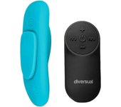 Diversual Venus Panty Tanga Vibrador Turquesa