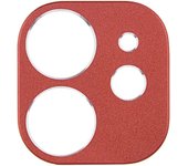 Protector de Cámara Metálico para iPhone 11 Roja
