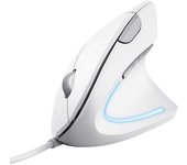 Trust Verto Ratón Ergonómico Vertical USB 1600 DPI Blanco
