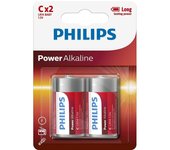 Philips Pack 2 Pilas Alcalinas C LR14