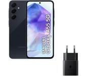 Samsung Galaxy A55 5G 8/256GB Azul Oscuro Libre + Cargador