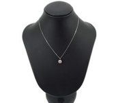COLLAR ORO 18K CON DIAMANTE DE LABORATORIO 22CM