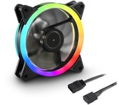 Sharkoon Shark Blades PWM Carcasa del ordenador Ventilador 12 cm Negro 1 pieza(s)