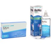 SofLens 59 (6 lentillas) + ReNu MultiPlus 360 ml con estuche