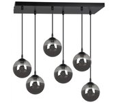 Regleta de techo sagan grafito (6 luces)