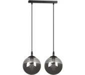 Regleta de techo sagan grafito (2 luces)