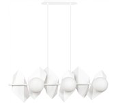 Regleta de techo escena blanco (6 luces)