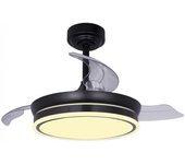 Ventilador led aspas plegables moss mini cct dim (46w)