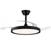 Ventilador led aspas retráctiles polaris cct dim (43w)