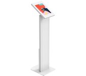 Kimex Soporte de Suelo Universal Blanco para Tablet Apple/Samsung 9.7"-11"