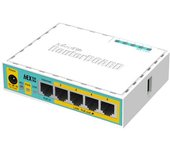 Router Mikrotik hEX PoE lite Ethernet WAN 10/100Mbps PoE Blanco Compacto