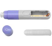 OcioDual Cepillo Limpiador Facial Eléctrico para Puntos Negros Pila AA