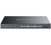Switch TP-Link 24 Puertos Gigabit 4 SFP+ L2+ Gestionado PoE++ 500W Rack 1U