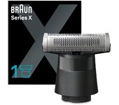 Cabezal afeitado Braun XT20 Series X lámina metálica 4D flexible Negro