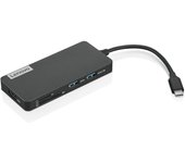 Lenovo Adaptador HUB USB-C a HDMI/3xUSB/USB-C/Lector de Tarjetas SD/TF